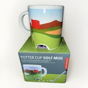 Putter Cup Golf Coffee Mug, Perfect Gift For Golf Enthusiasts NEW IN BOX